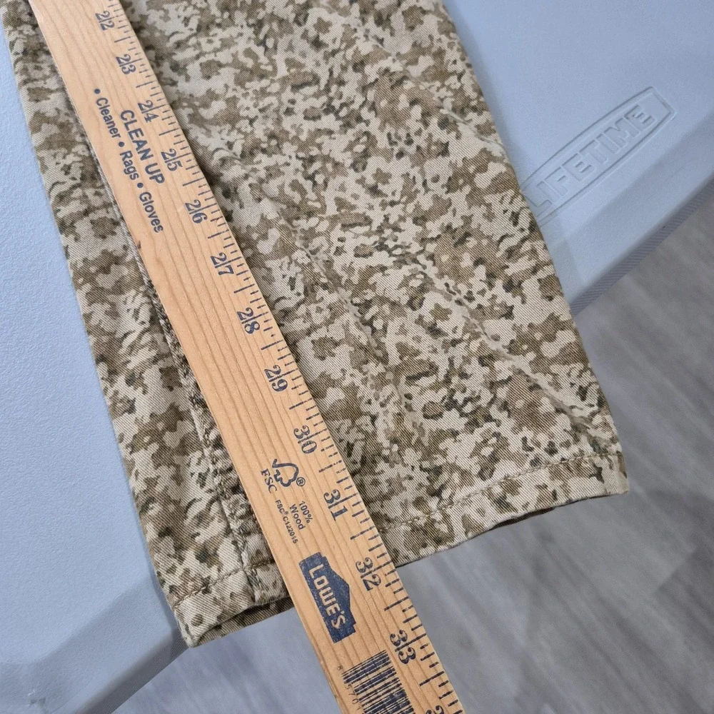 Levis Cargo Pants Mens 32x34 Camo Desert Digital Slim Straight Military Army